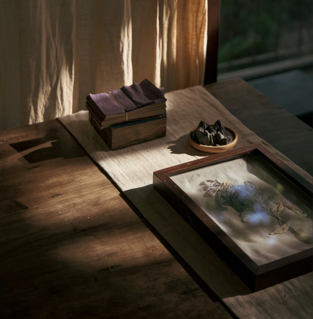 Artist working in residence